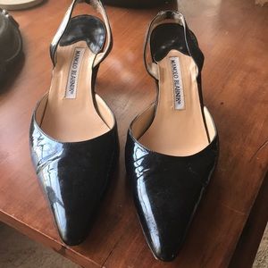 Manolo Blahnik slingbacks